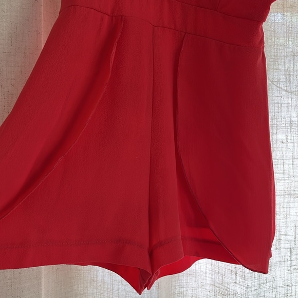 Oxford Sunday red romper - Picture 3 of 5